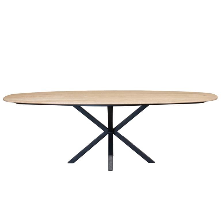 Giga Meubel DÉJA Living DÉJA Eettafel Gabriel Naturel Eikenhout 240cm