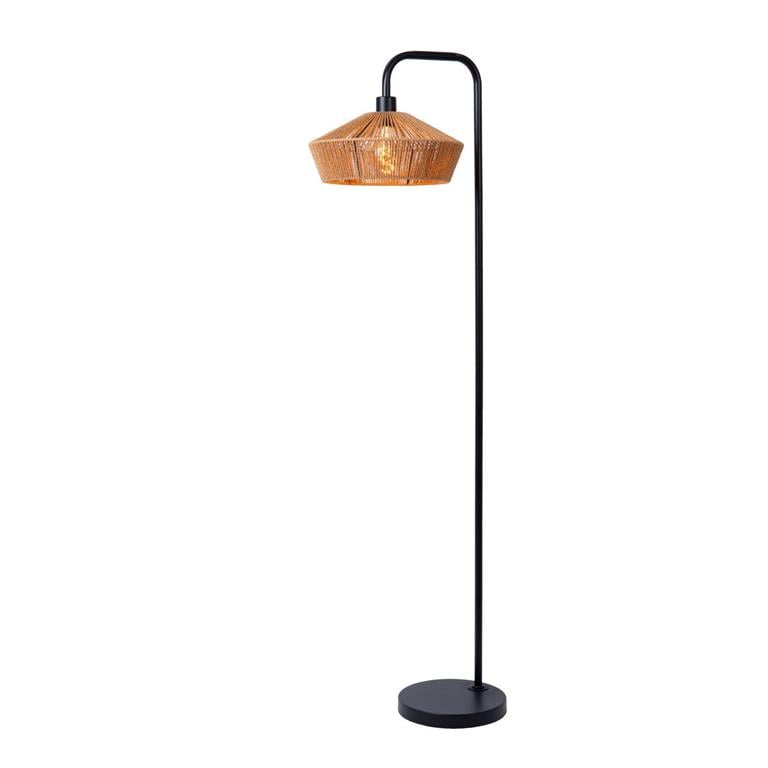 Lucide YUNKAI Vloerlamp 1xE27 Naturel