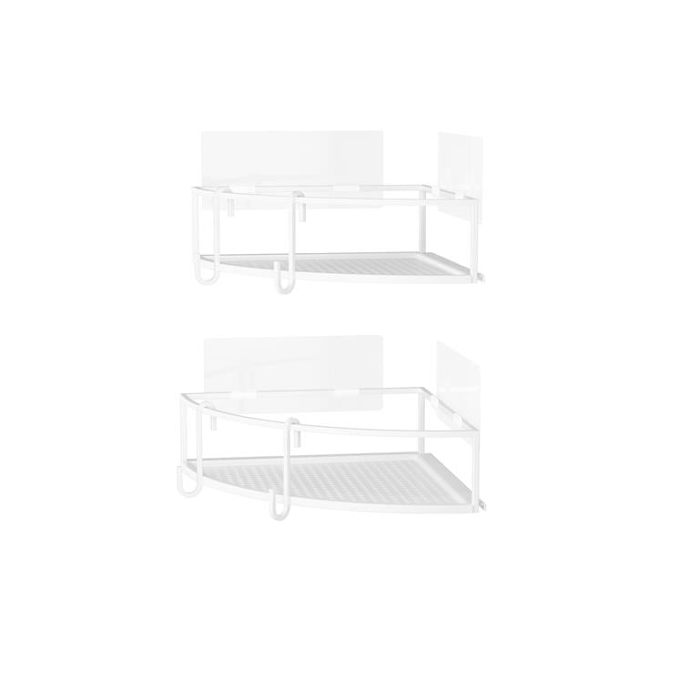 Umbra Cubiko Hoekrek Set van 2 Wit